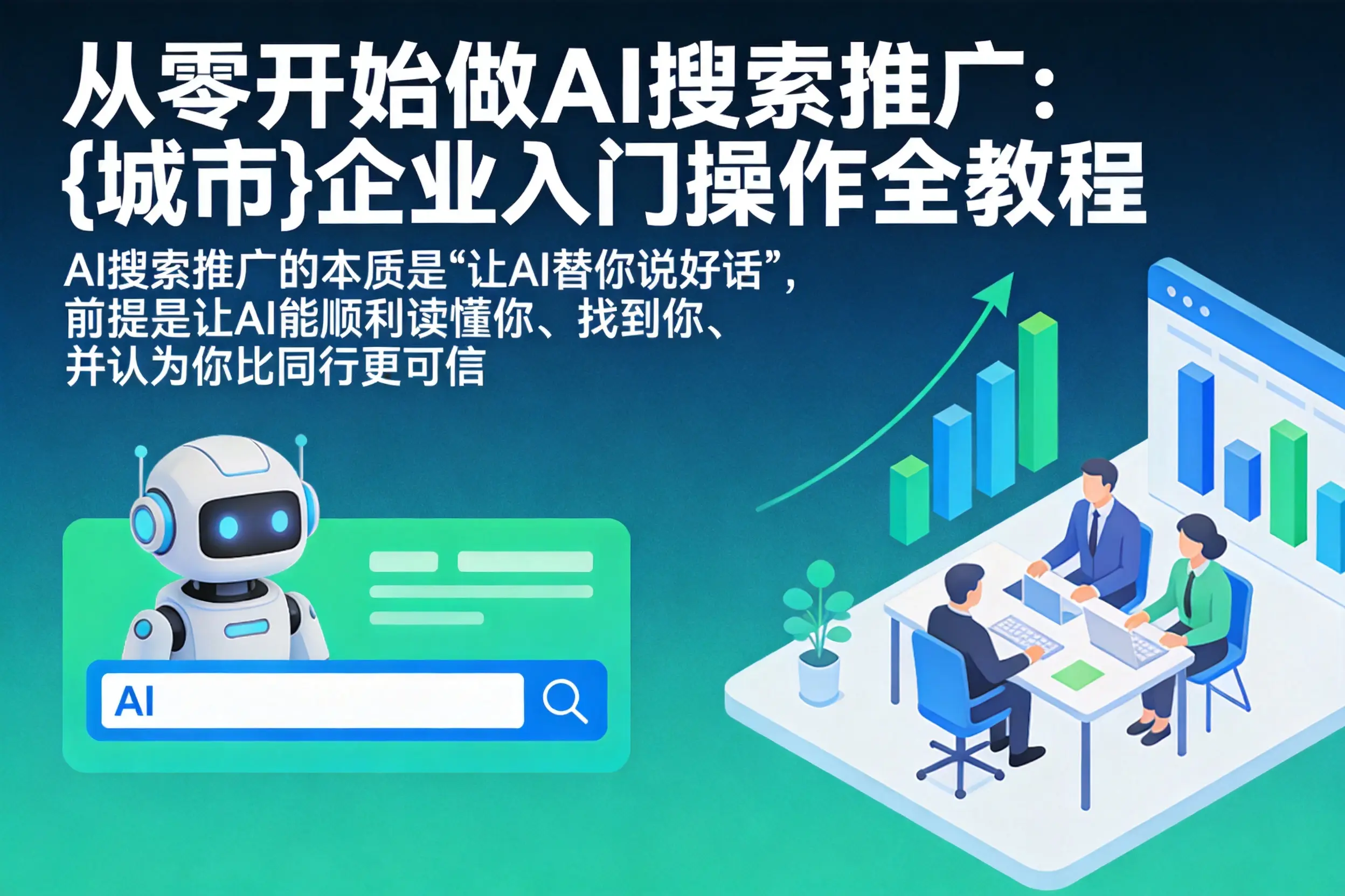 从零开始做AI搜索推广:乌鲁木齐企业入门操作全教程