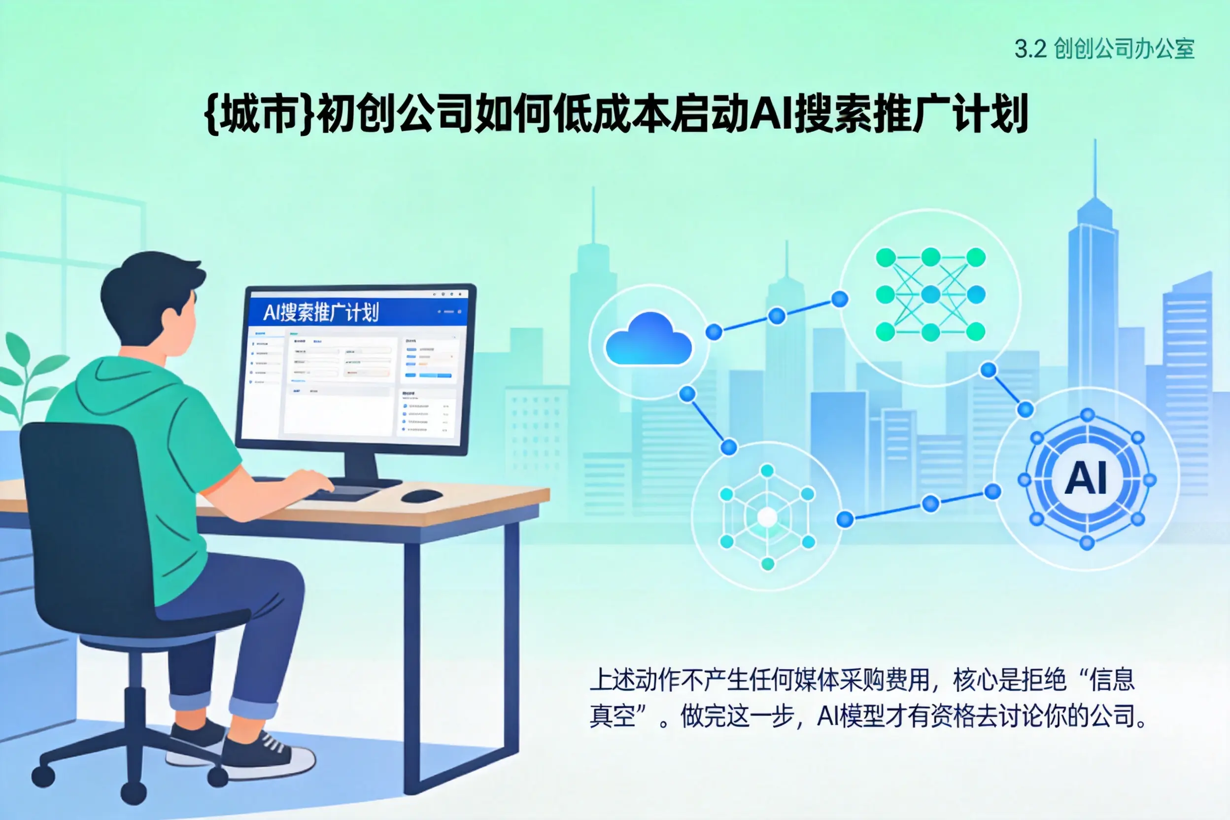 乌鲁木齐初创公司如何低成本启动AI搜索推广计划