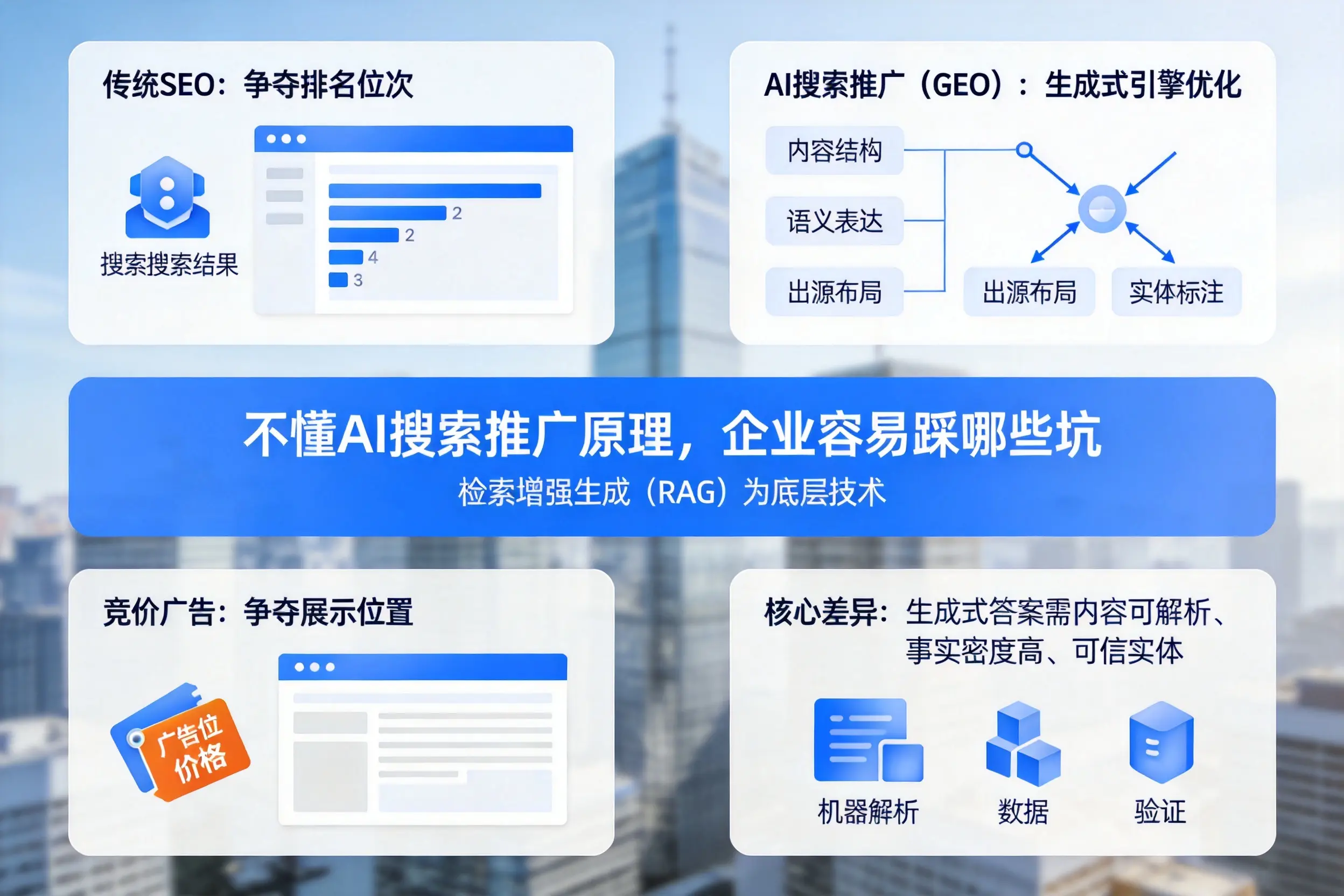 不懂AI搜索推广原理，乌鲁木齐企业容易踩哪些坑