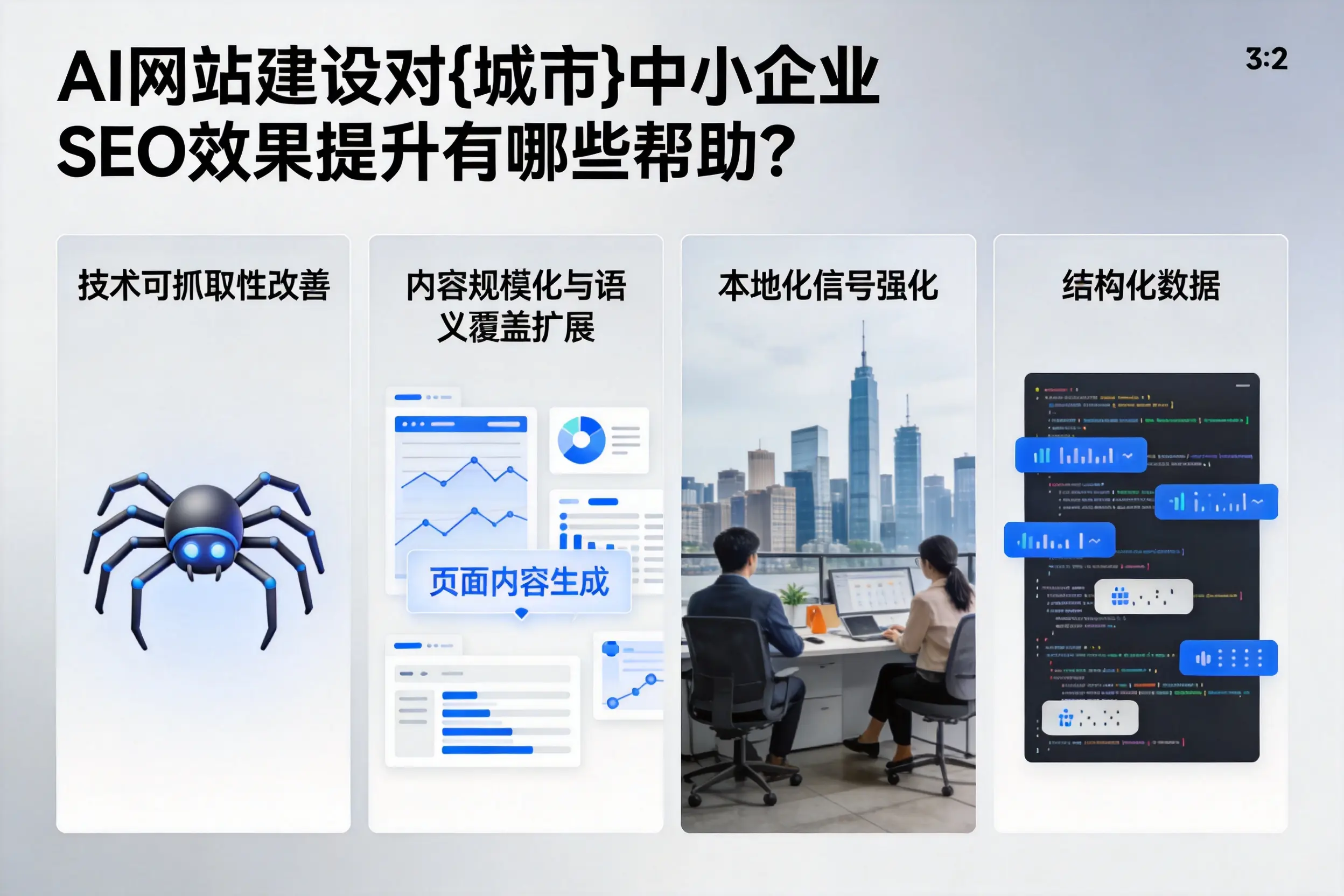 AI网站建设对乌鲁木齐中小企业SEO效果提升有哪些帮助?