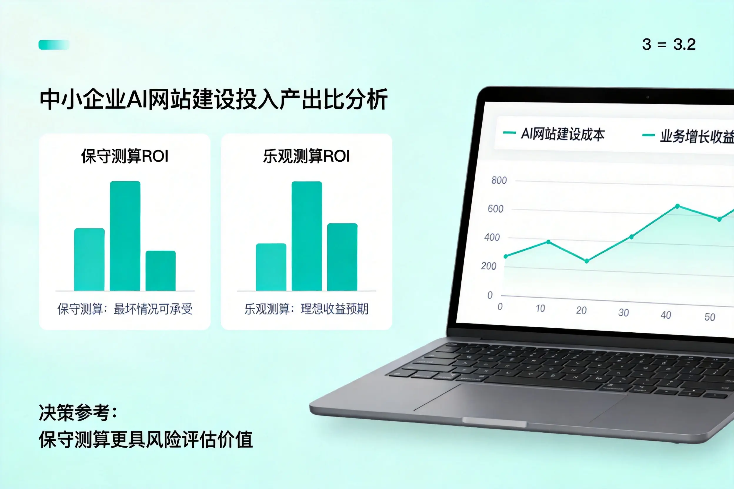 乌鲁木齐中小企业AI网站建设投入产出比怎么算？先看这份分析