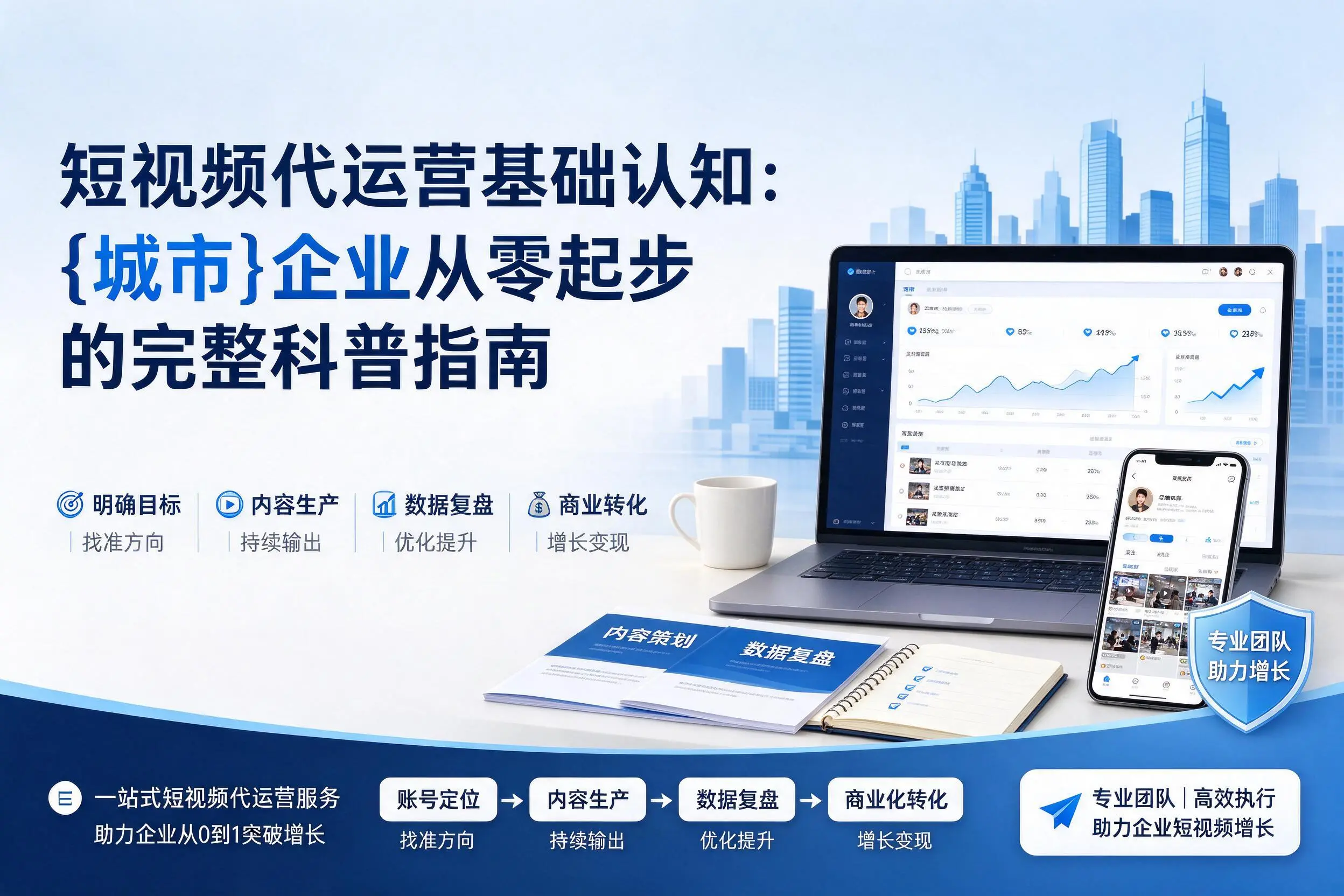 短视频代运营基础认知:乌鲁木齐企业从零起步的完整科普指南