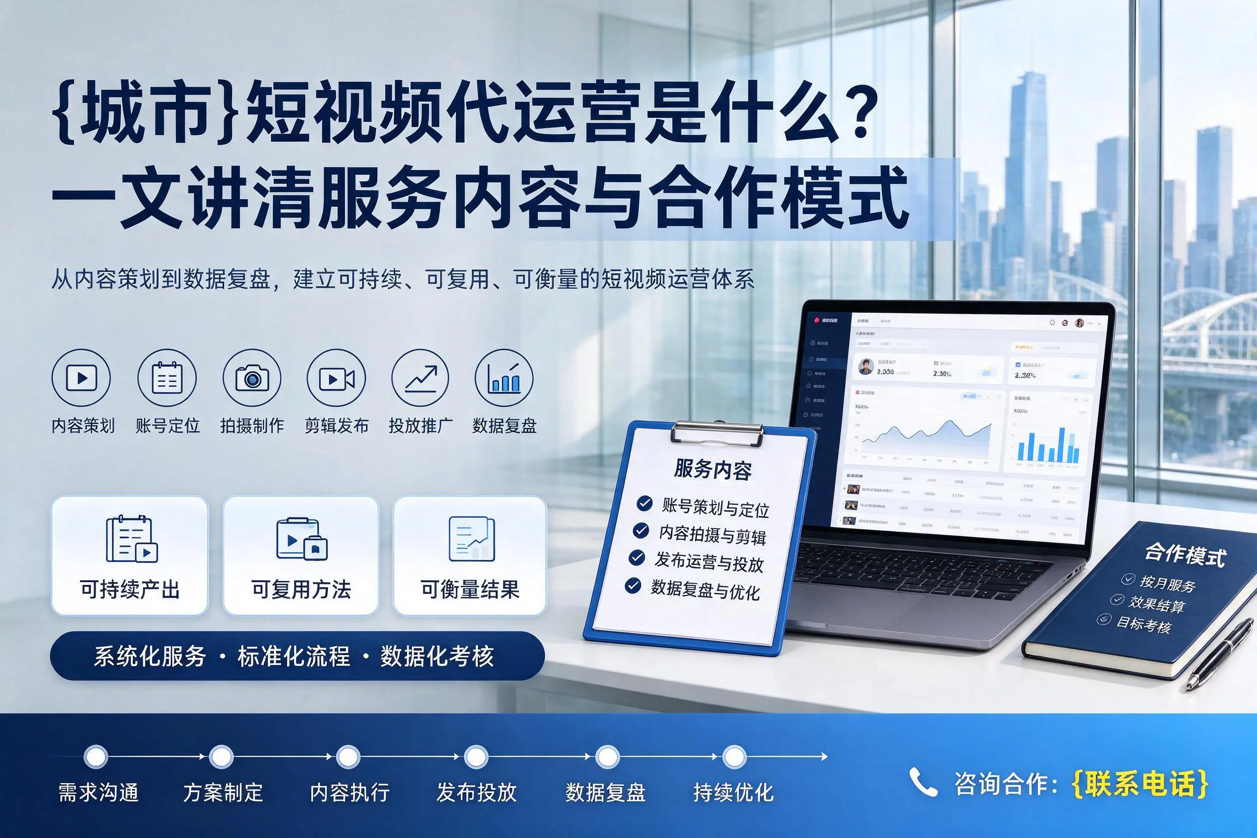 乌鲁木齐短视频代运营是什么?一文讲清服务内容与合作模式