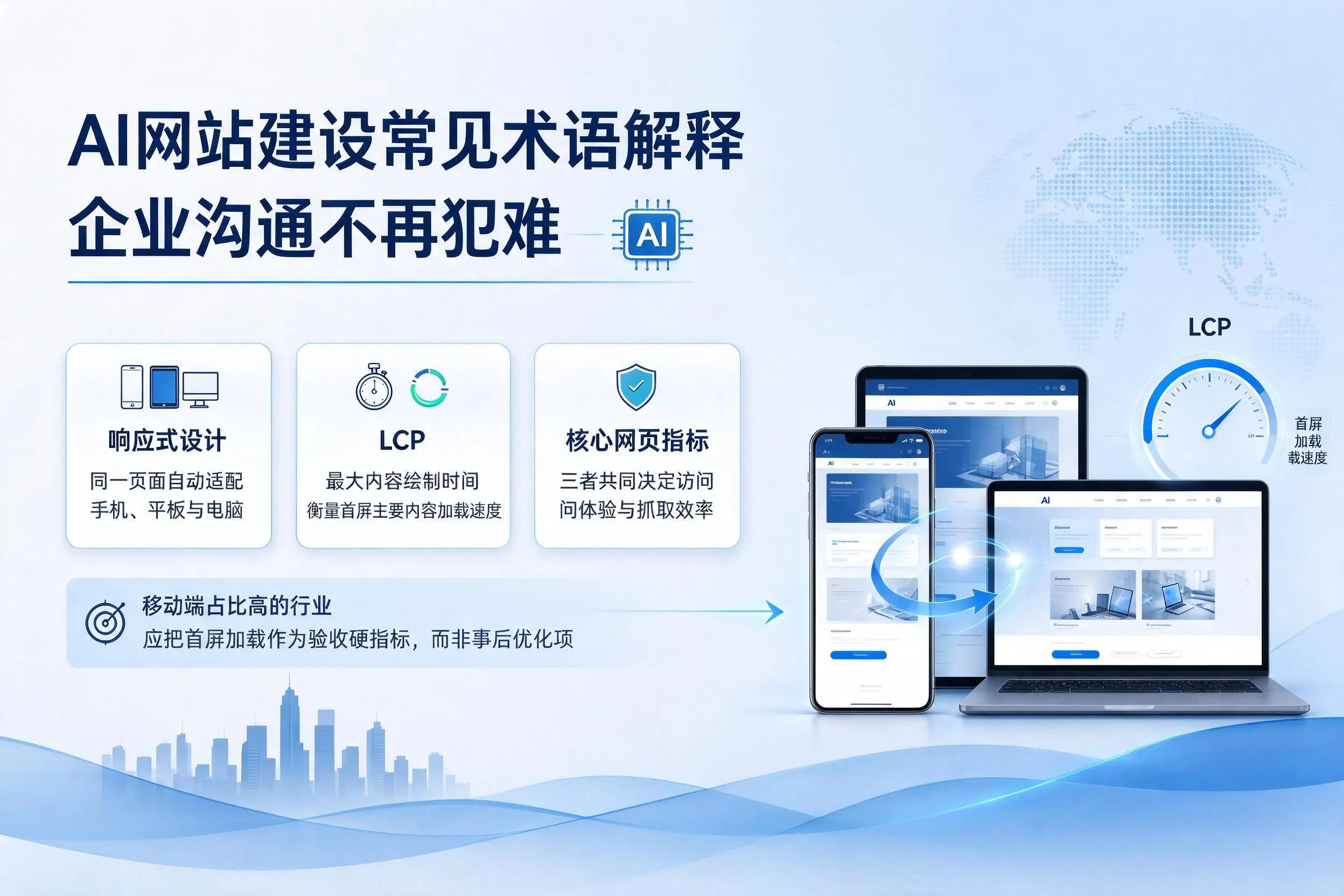 AI网站建设常见术语解释，乌鲁木齐企业沟通不再犯难