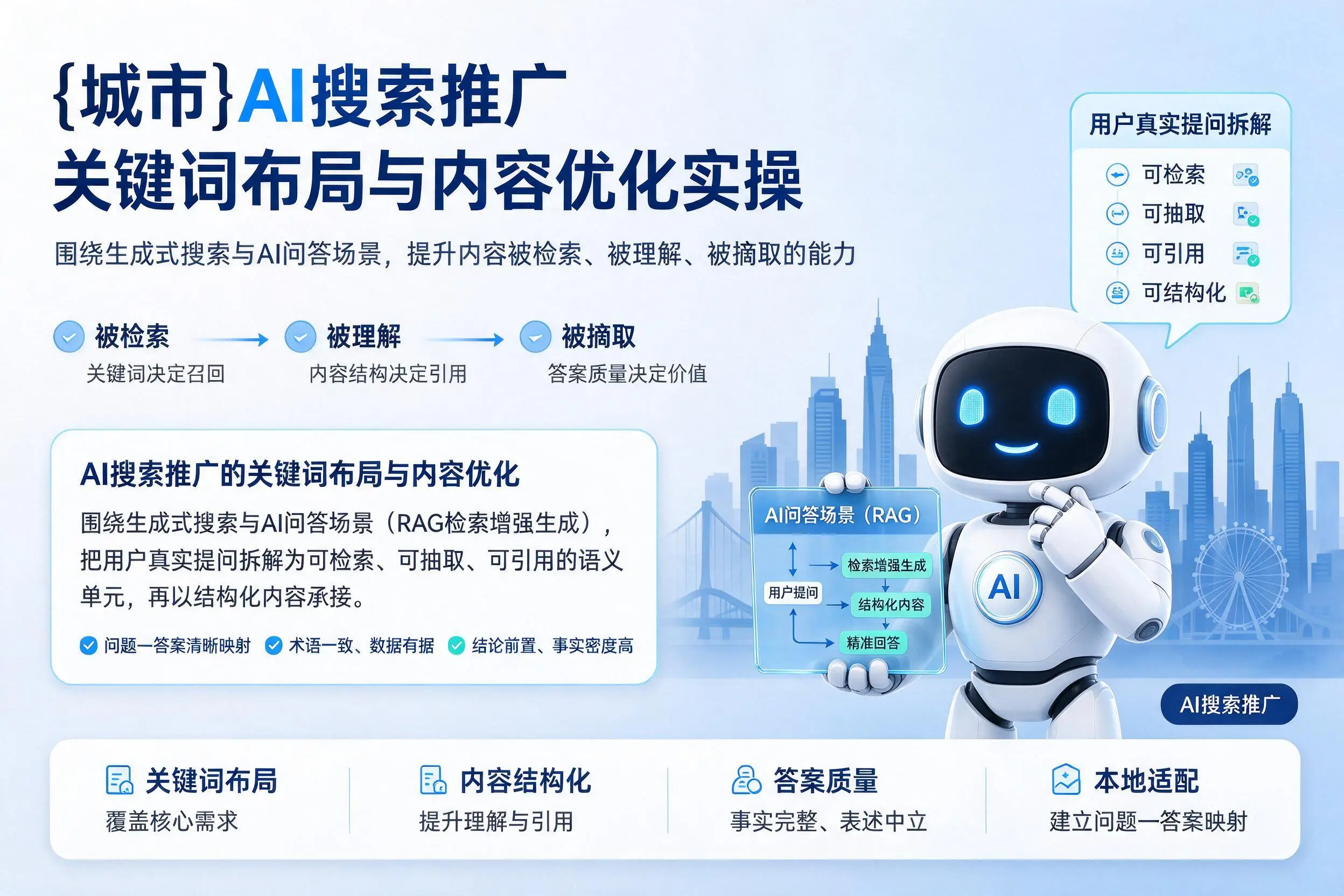 乌鲁木齐AI搜索推广关键词布局与内容优化实操